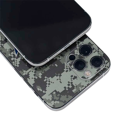 NHL Columbus Blue Jackets Camo iPhone 12 Pro Max Skin